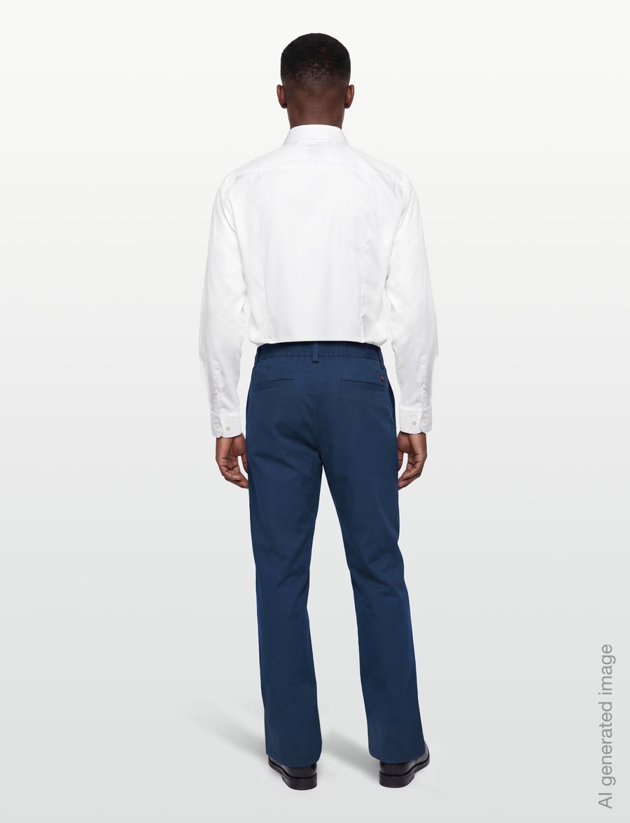 BOSS - Chino-ST-P - casual trousers - open blue - 4