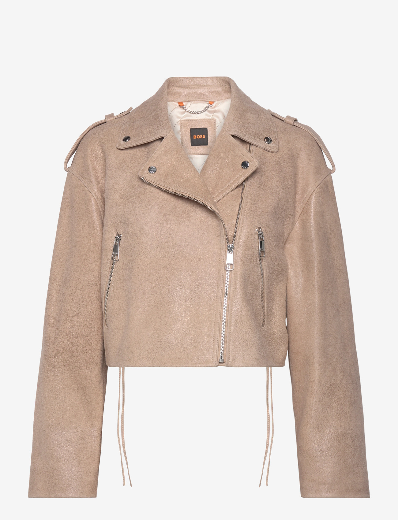 BOSS - C_Salace - nahktagid - open beige - 0