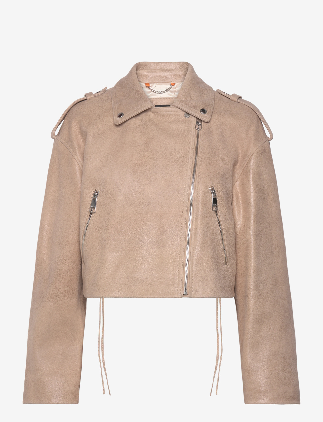 BOSS - C_Salace - nahktagid - open beige - 1