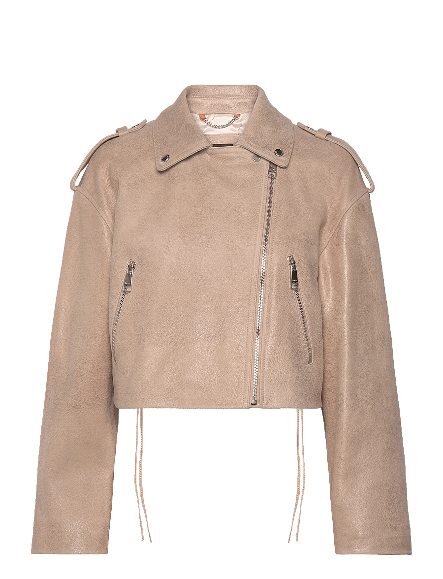 BOSS - C_Salace - nahktagid - open beige - 1