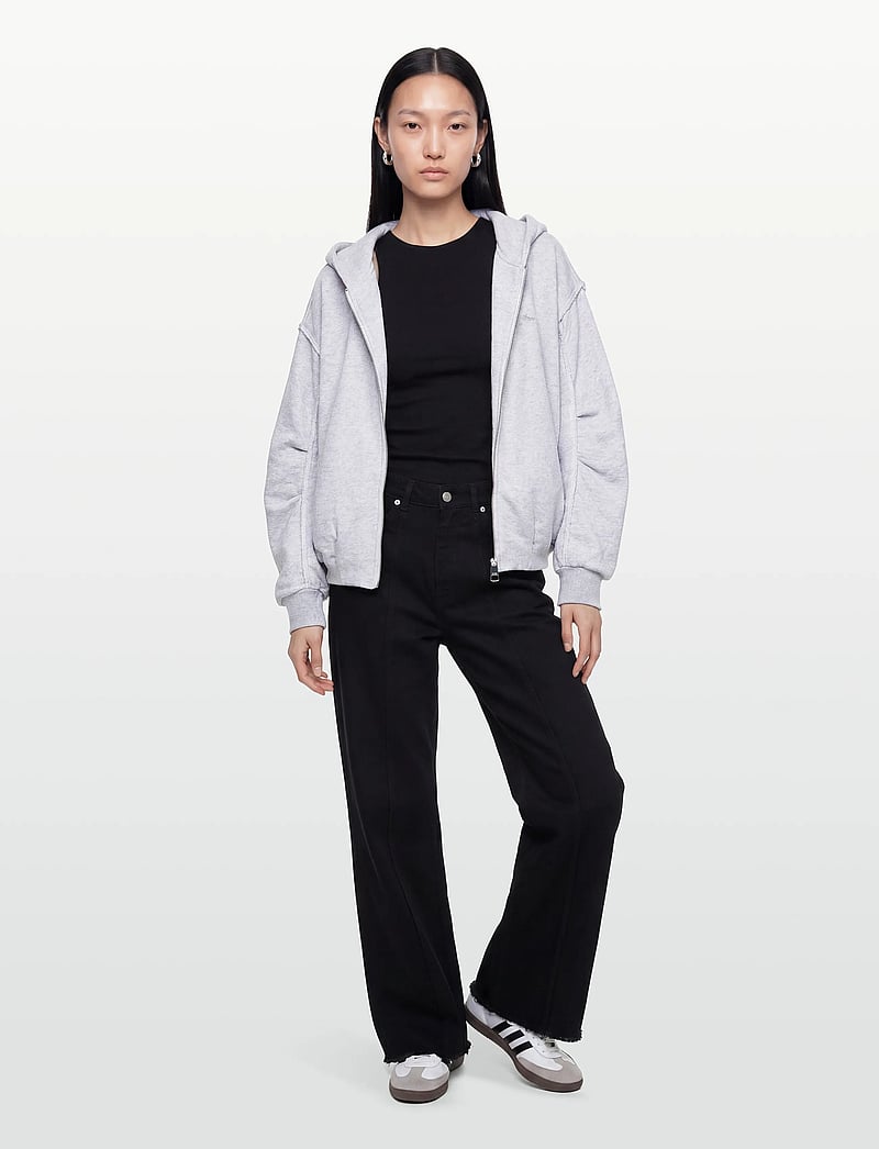 BOSS - C_Elendy - kapuutsiga dressipluusid - open grey - 0