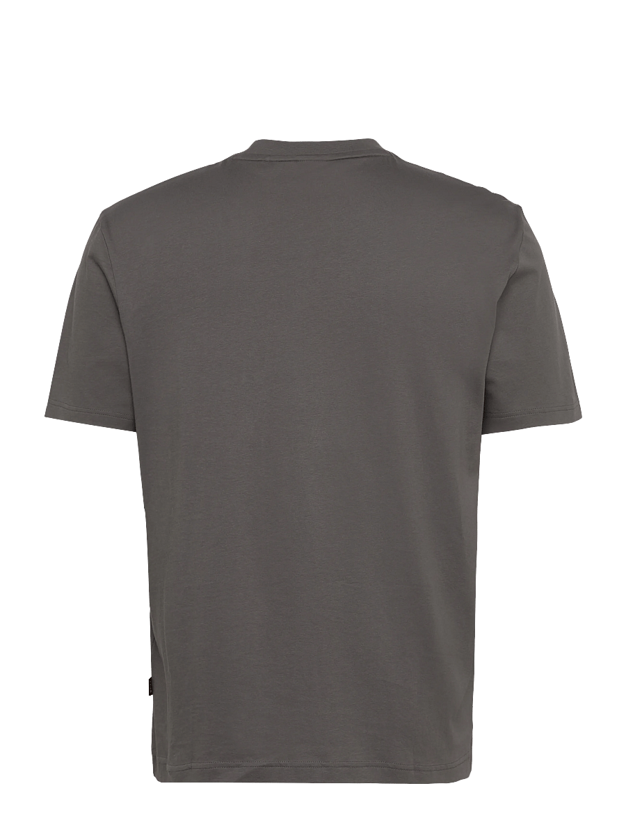 BOSS - Te_lupo - short-sleeved t-shirts - open grey - 1