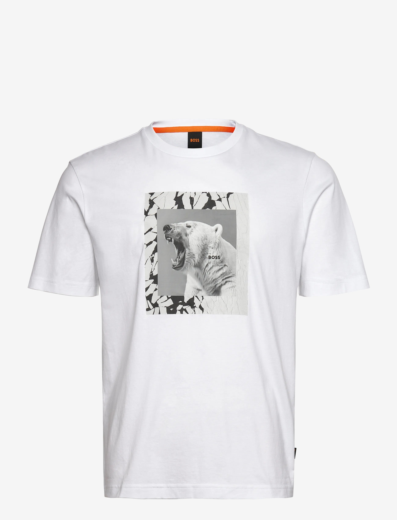 BOSS - Te_lupo - kortærmede t-shirts - white - 0