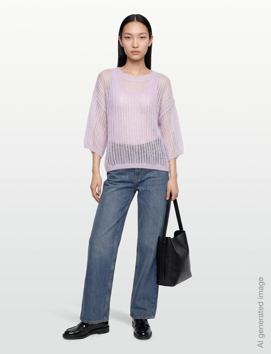 BOSS - C_Frug - pullover - light/pastel purple - 0