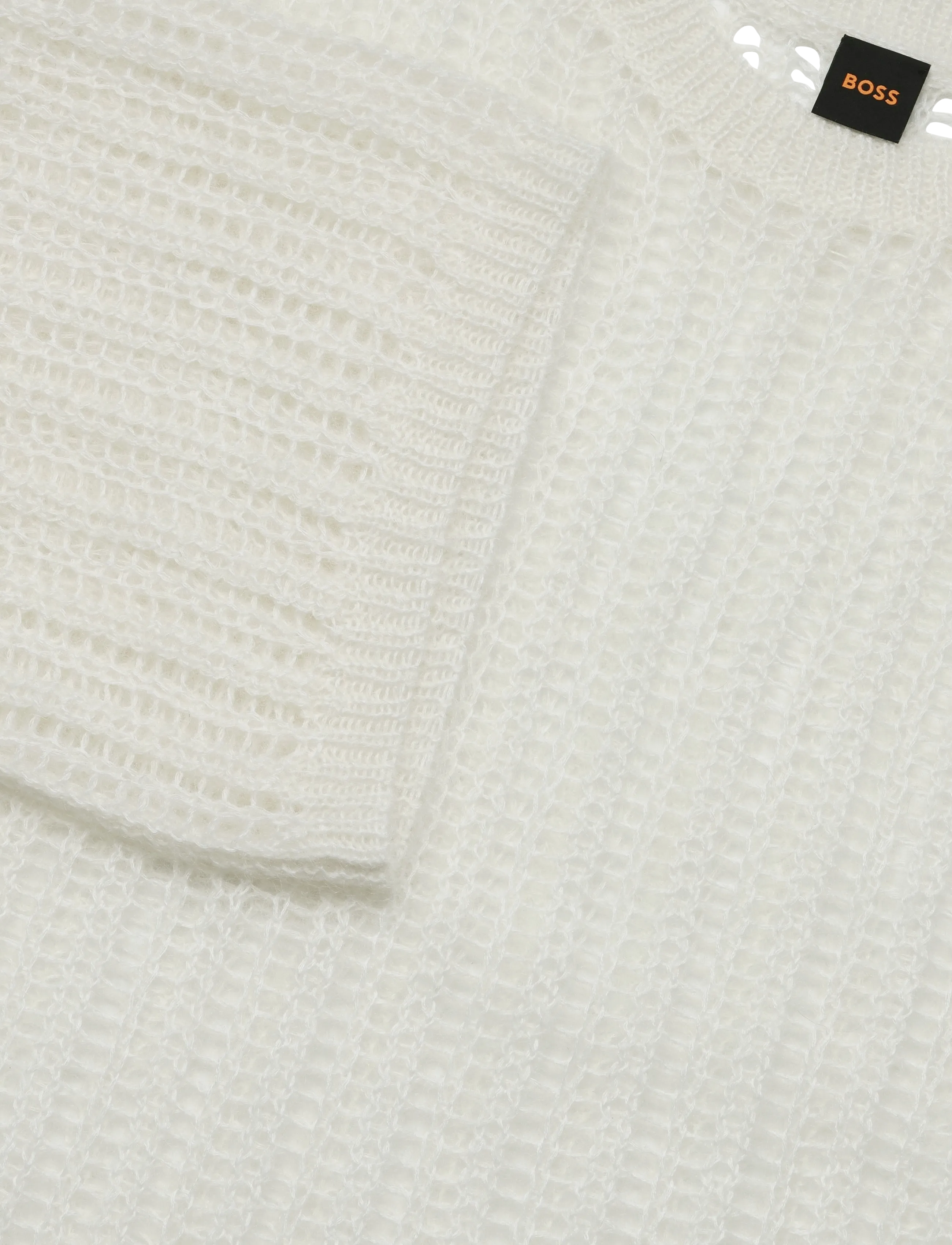 BOSS - C_Frug - striktrøjer - open white - 2