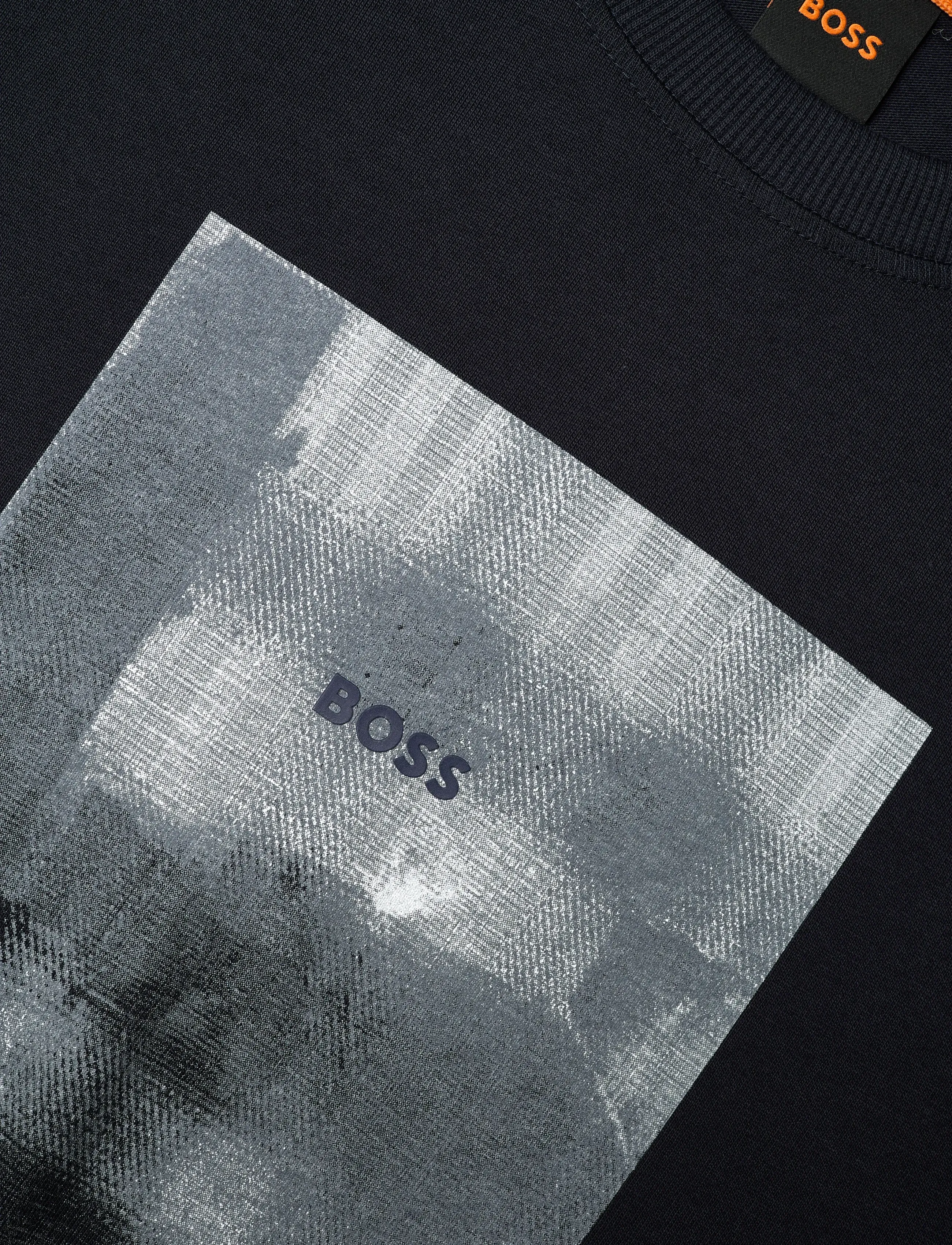 BOSS - Te_brokenice - kortærmede t-shirts - dark blue - 2