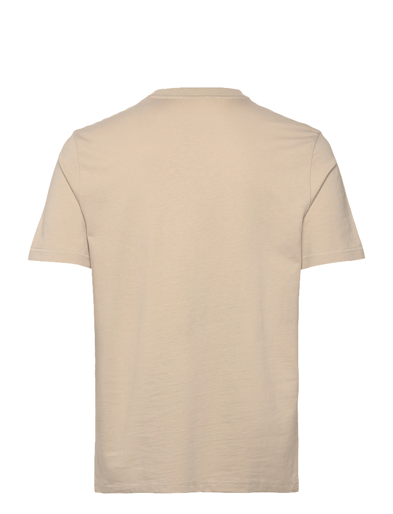 BOSS - Te_brokenice - short-sleeved t-shirts - light beige - 1
