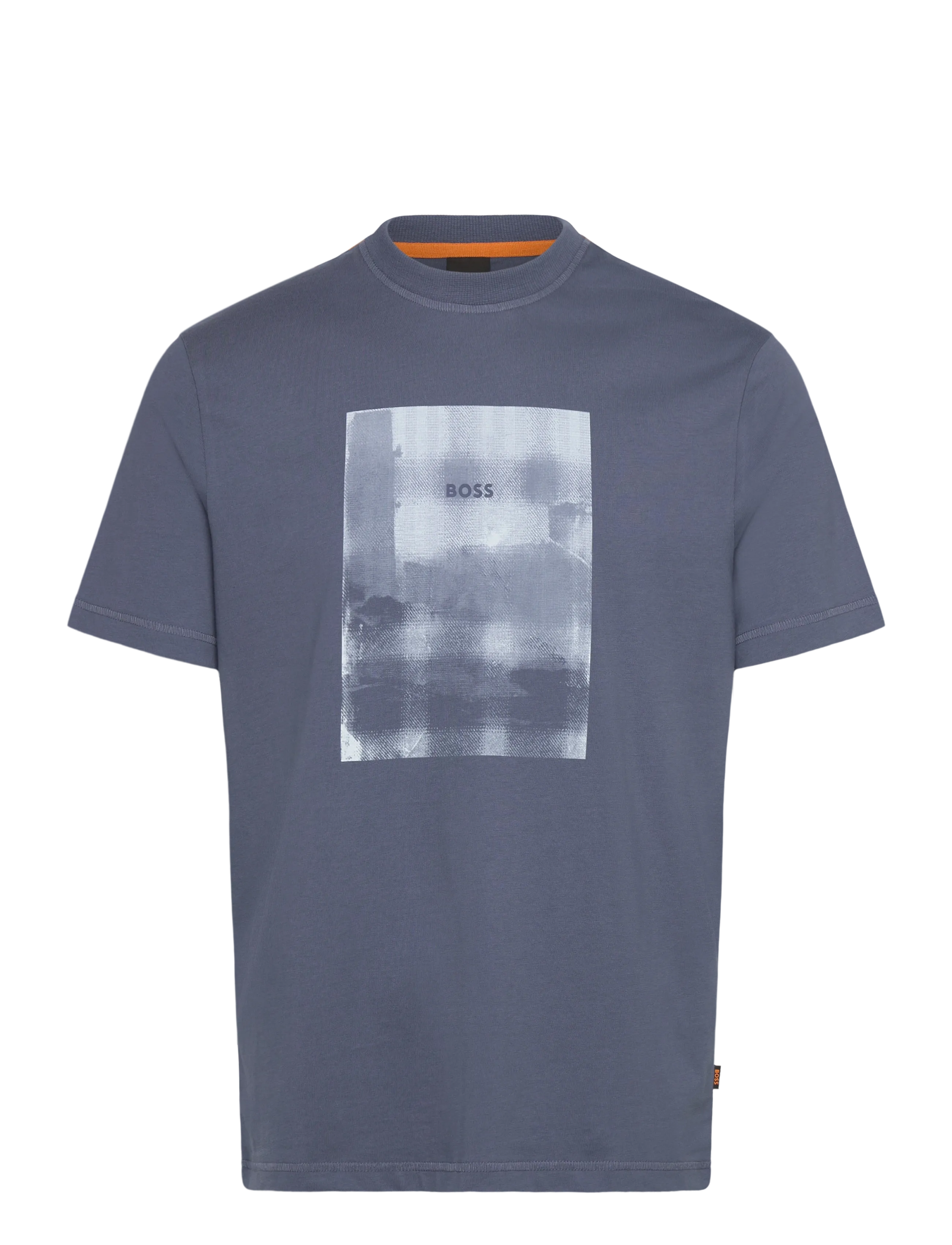 BOSS Te_brokenice - T-särgid - OPEN BLUE / grey