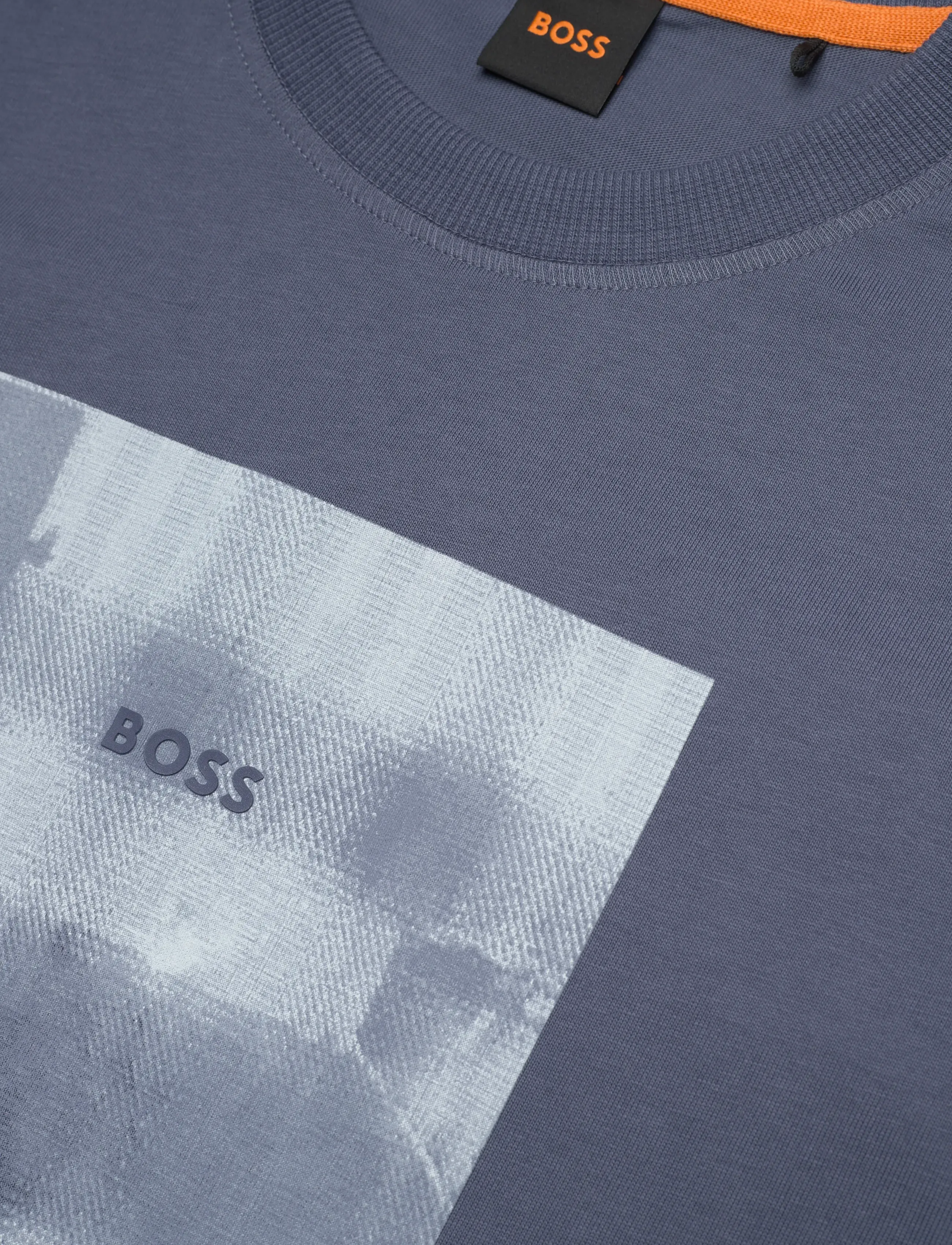 BOSS - Te_brokenice - kortermede t-skjorter - open blue - 2