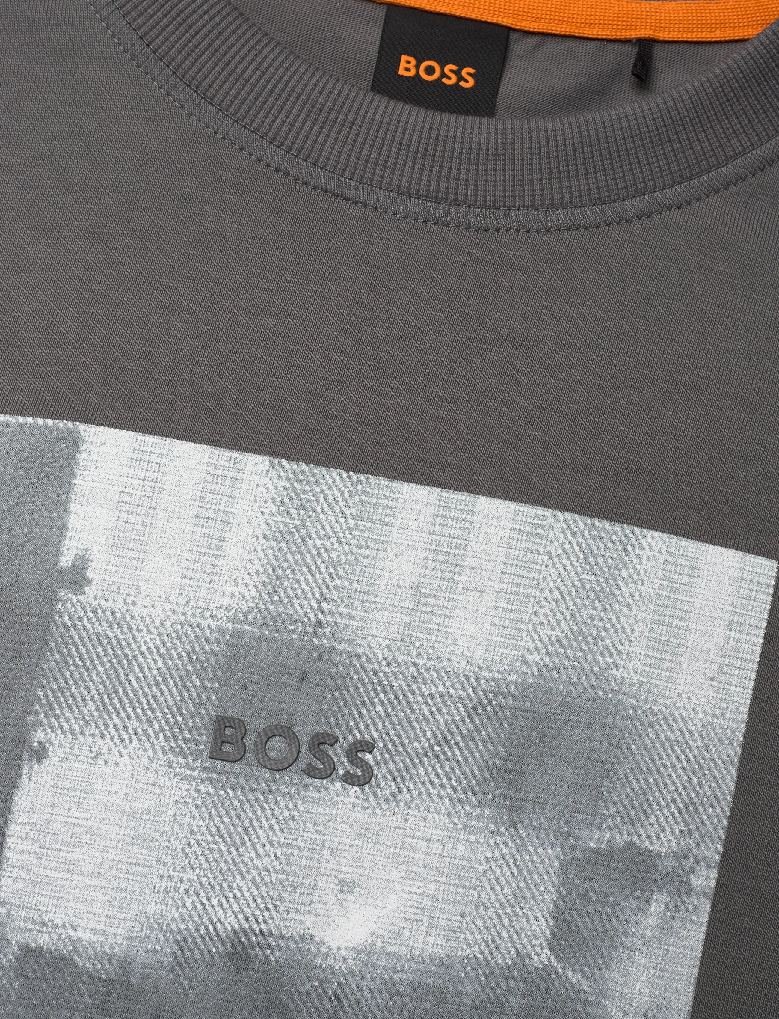 BOSS - Te_brokenice - kortærmede t-shirts - open grey - 2