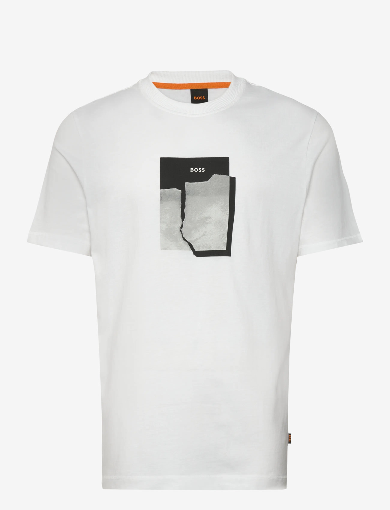 BOSS - Te_brokenice - lühikeste varrukatega t-särgid - white - 0