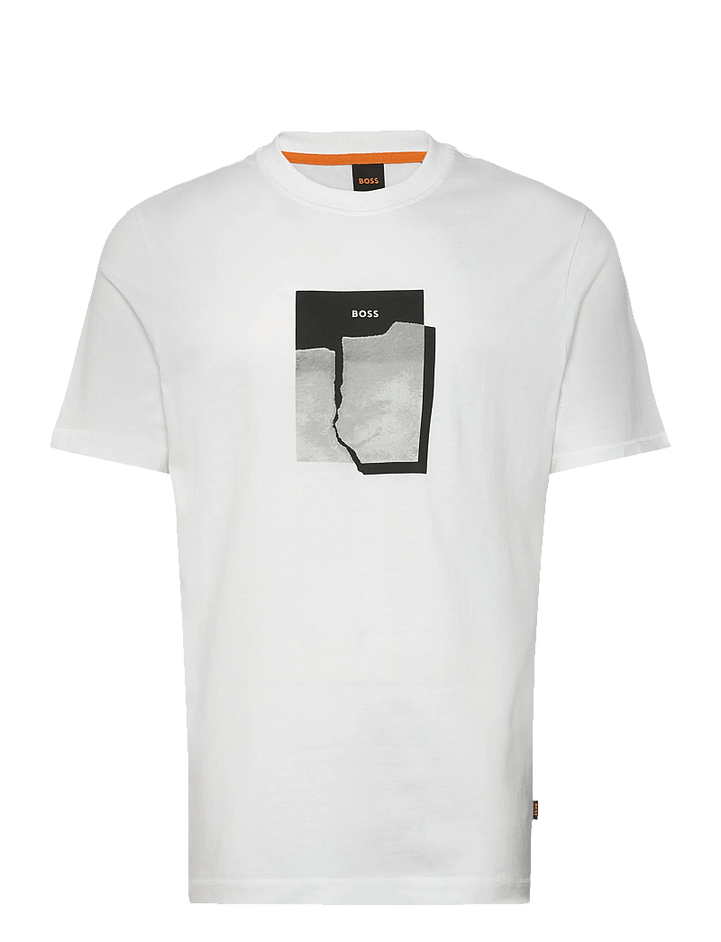 BOSS - Te_brokenice - lühikeste varrukatega t-särgid - white - 0