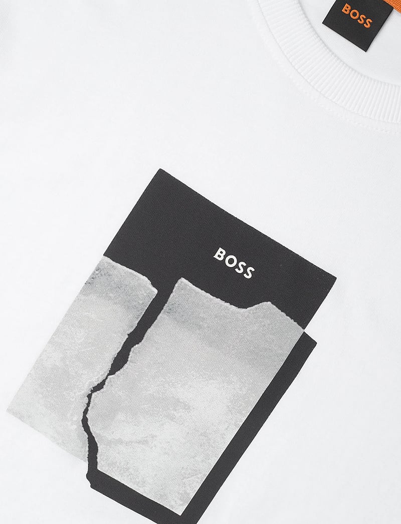 BOSS - Te_brokenice - lühikeste varrukatega t-särgid - white - 2