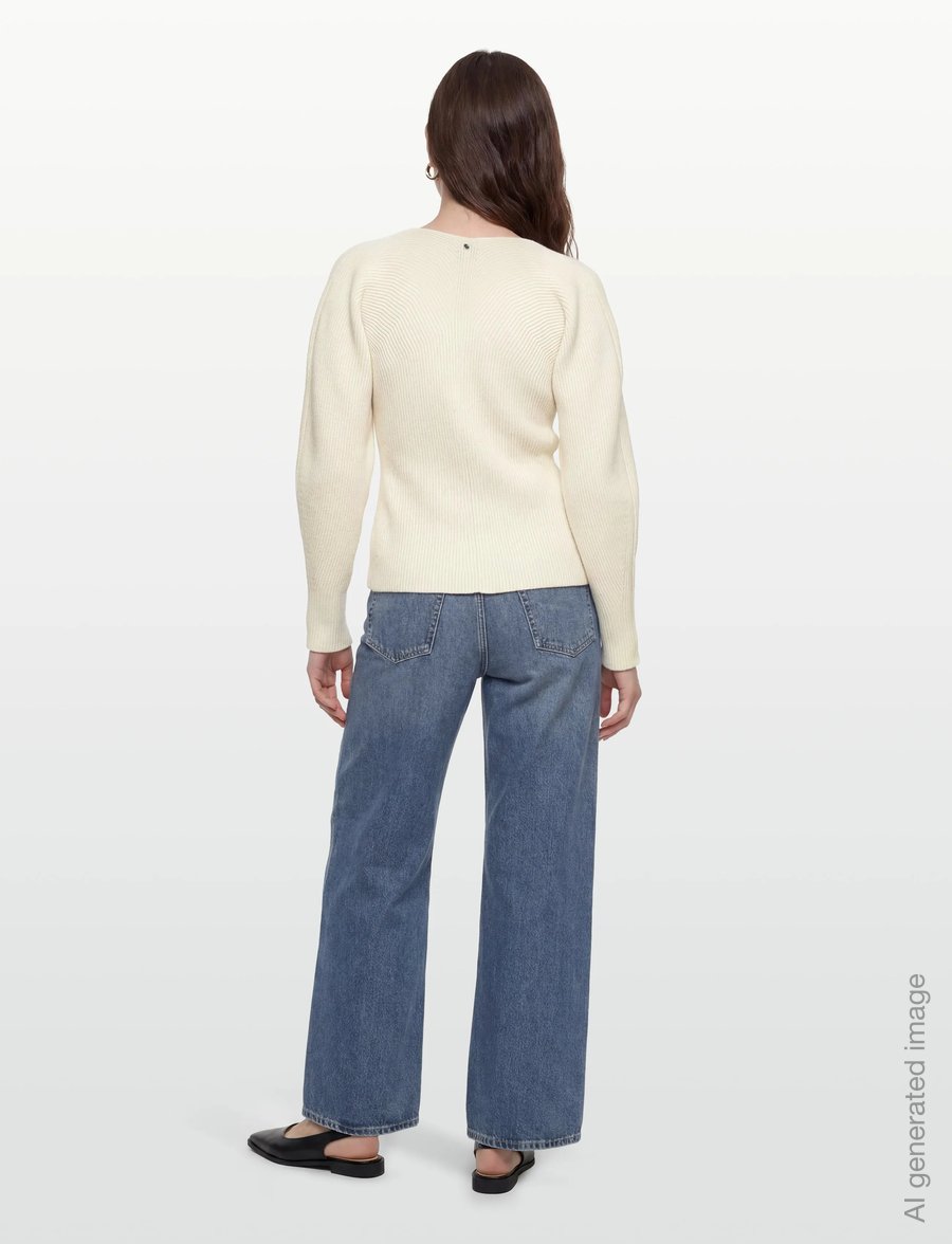 BOSS - C_Fumm - strickjacken - open white - 4