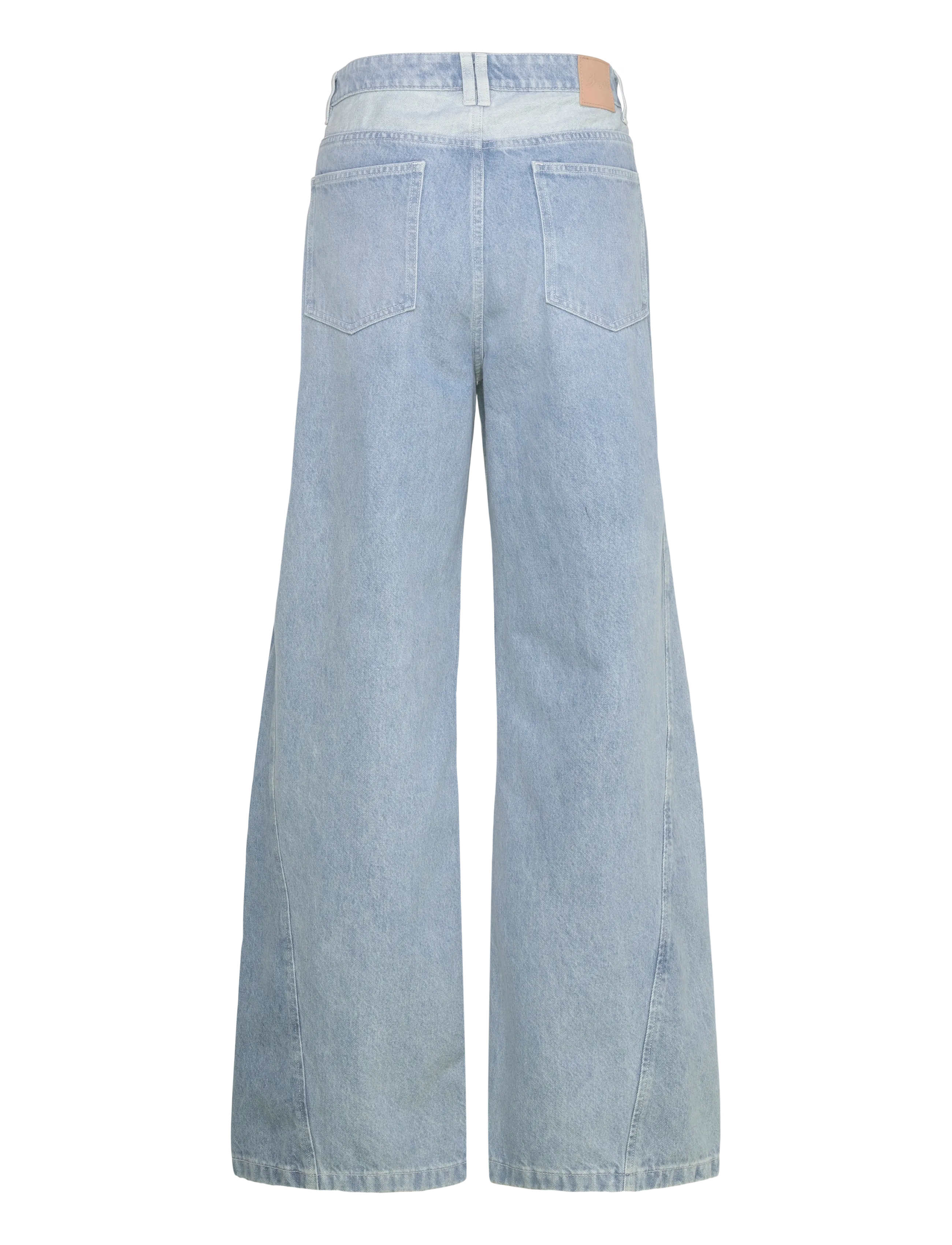 BOSS - C_ PANEL JEANS HR - hosen mit weitem bein - bright blue - 1