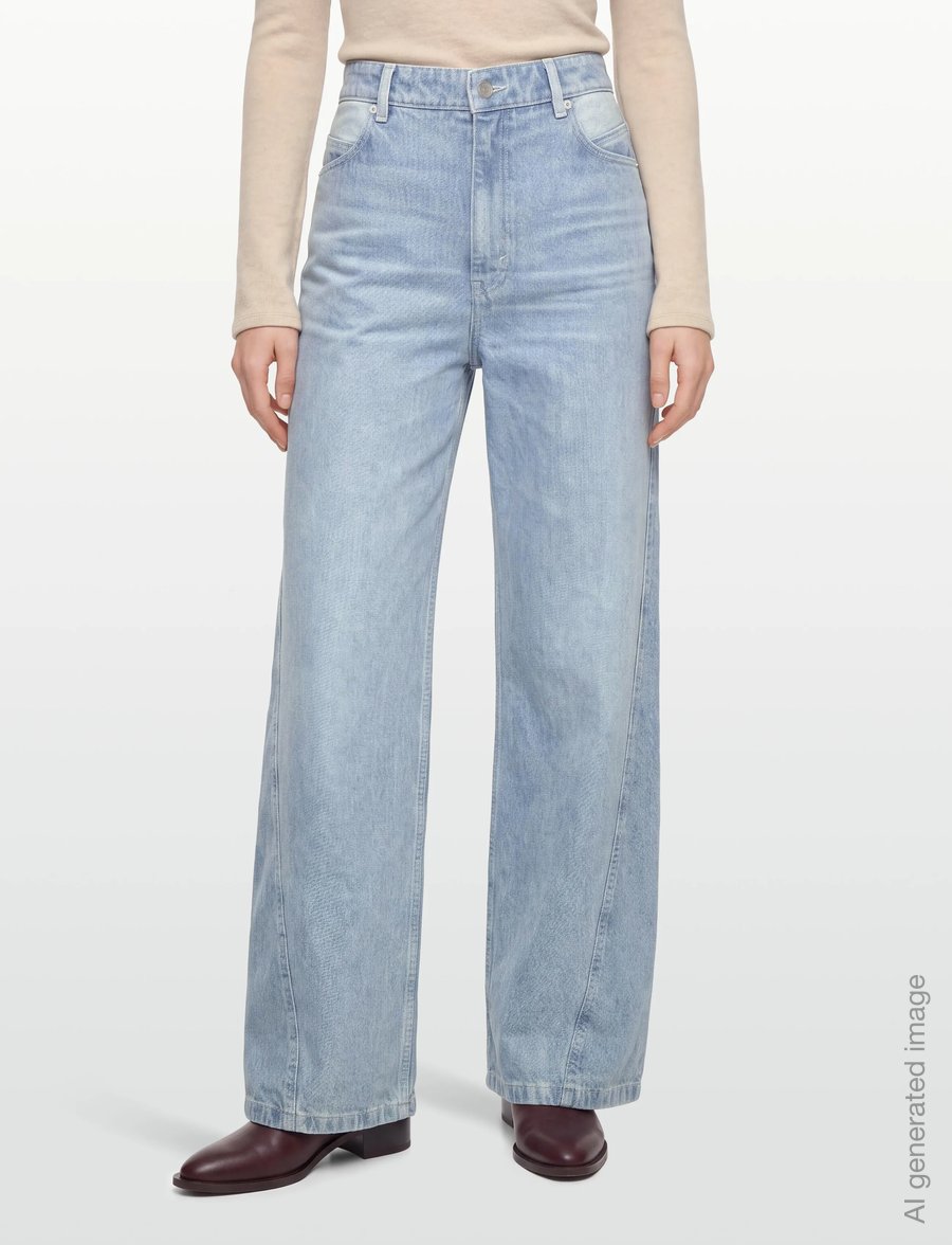 BOSS - C_ PANEL JEANS HR - vida jeans - bright blue - 3