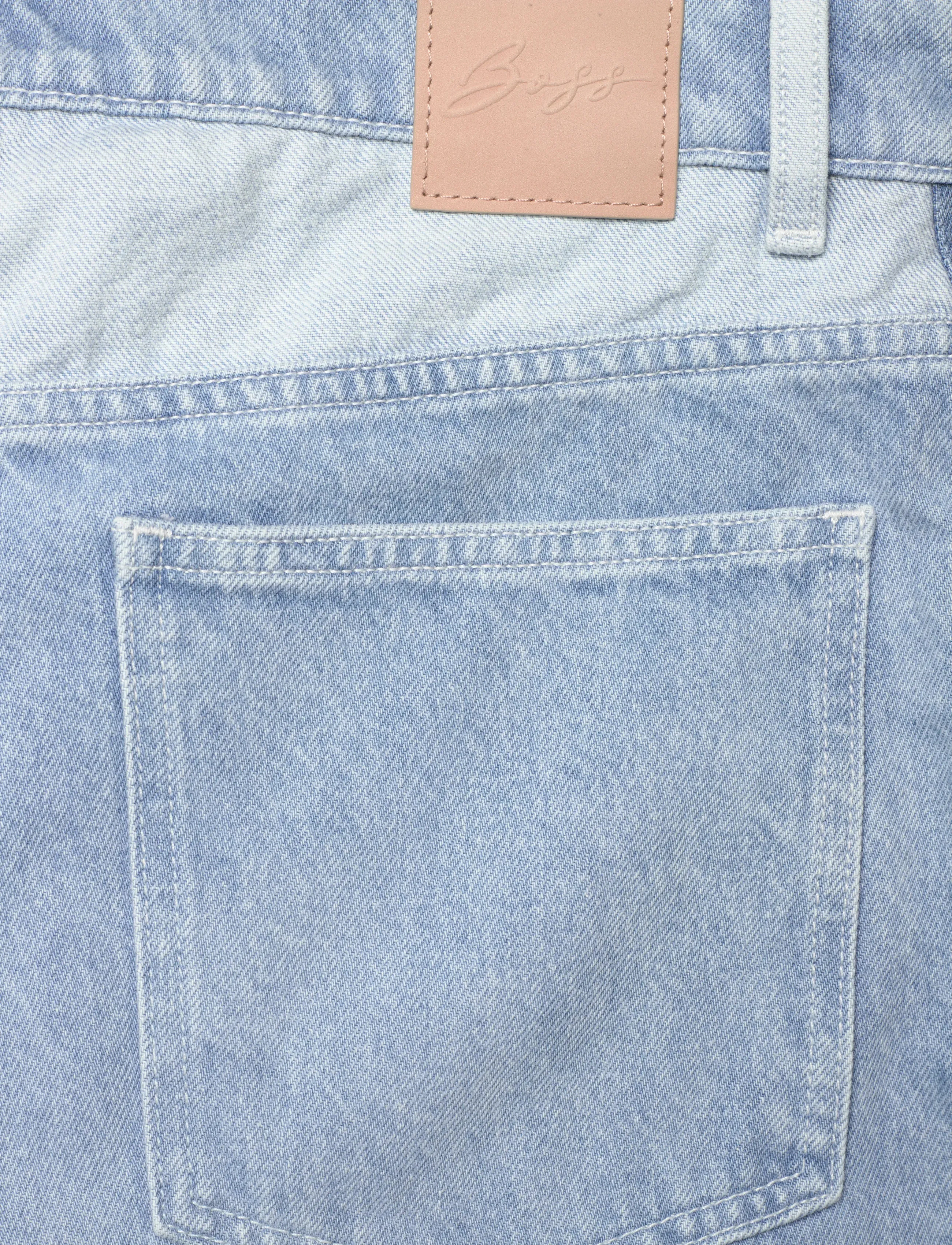 BOSS - C_ PANEL JEANS HR - hosen mit weitem bein - bright blue - 4