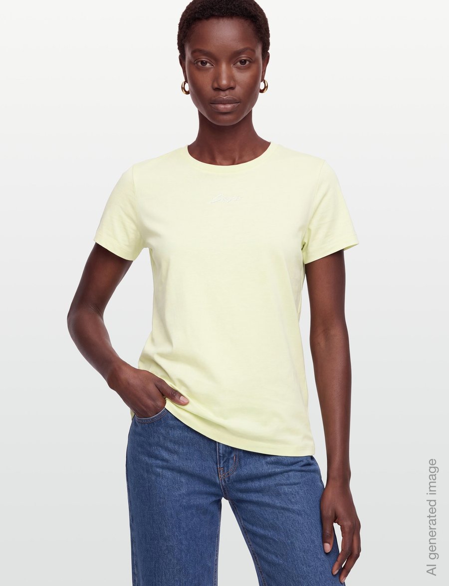 BOSS - C_Elove_embro - t-shirts - bright green - 3