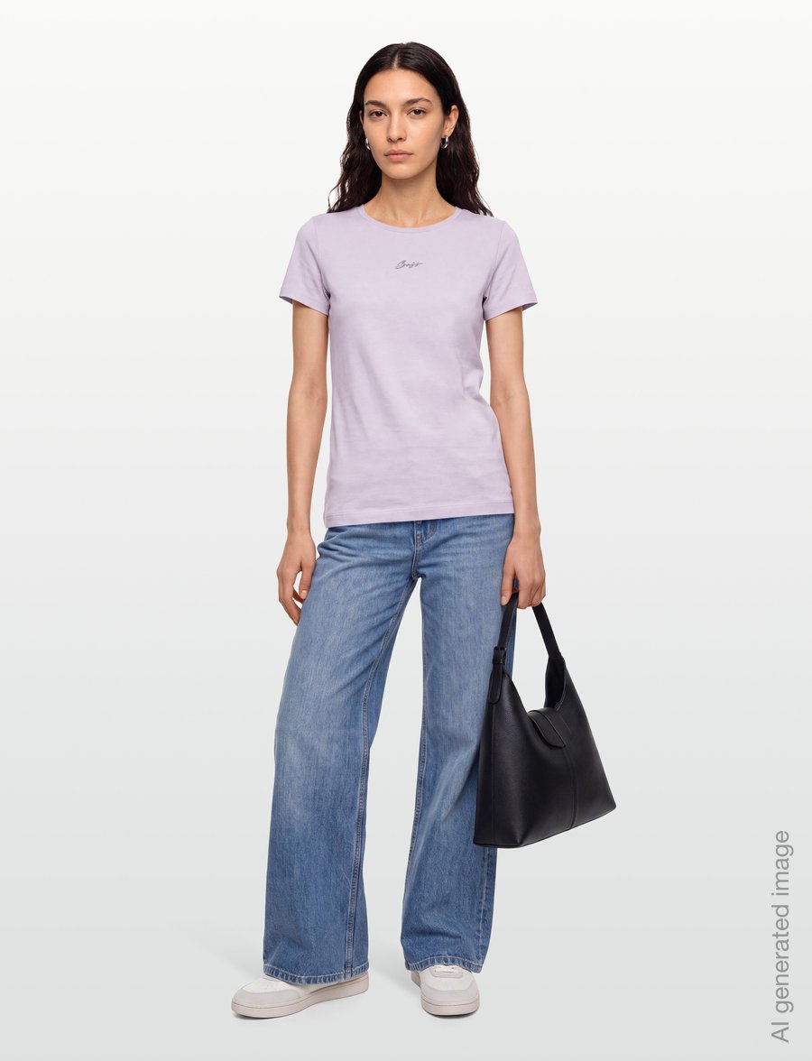 BOSS - C_Elove_embro - t-shirts - light/pastel purple - 0