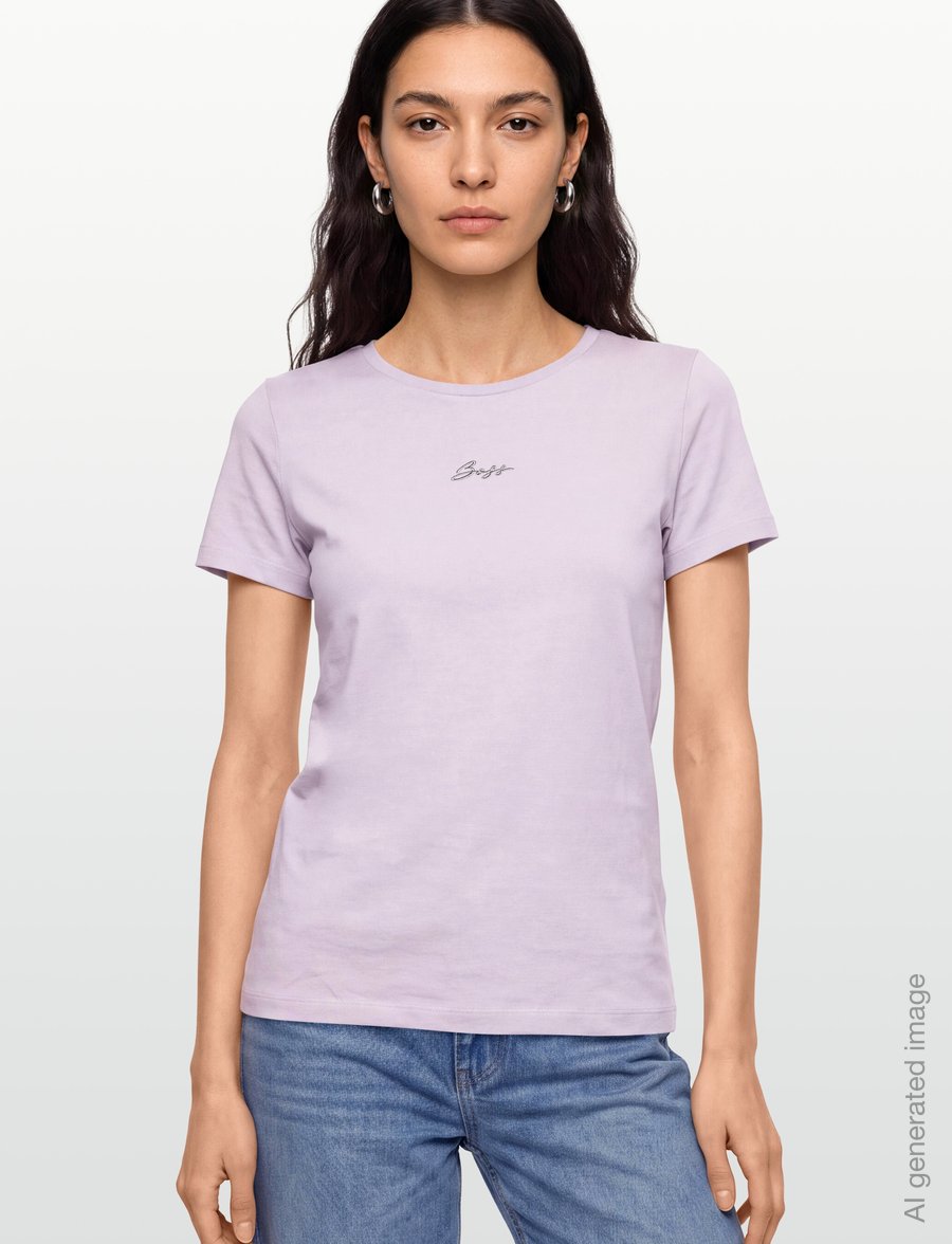 BOSS - C_Elove_embro - t-shirts - light/pastel purple - 3
