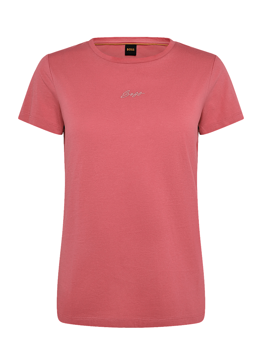 BOSS - C_Elove_embro - t-shirts - medium red - 0