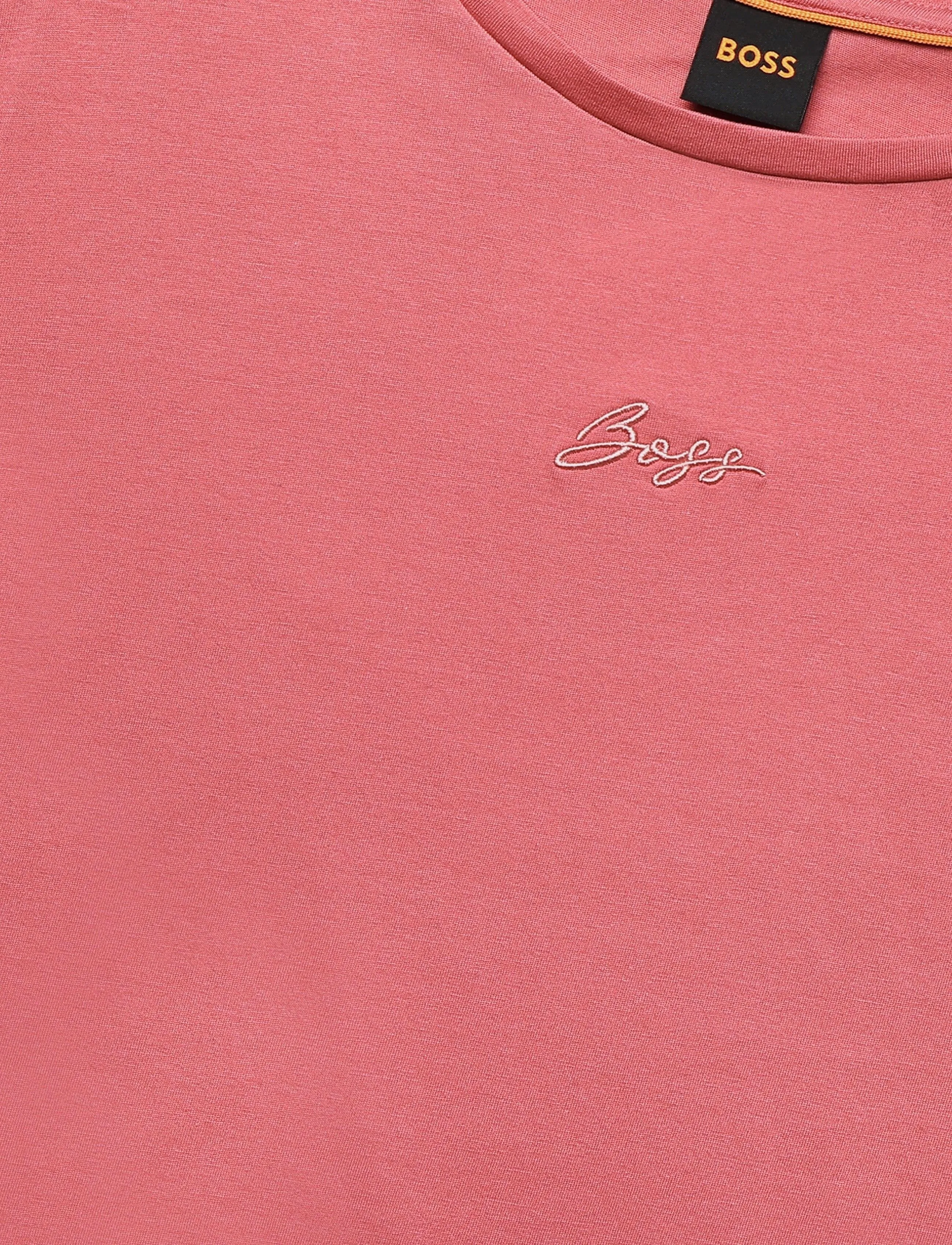 BOSS - C_Elove_embro - t-shirts - medium red - 2
