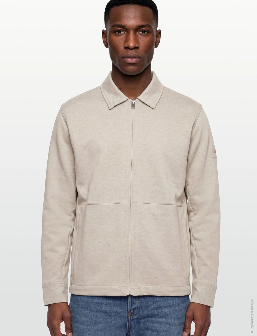 BOSS - Pe_Twist - vårjackor - open grey - 4