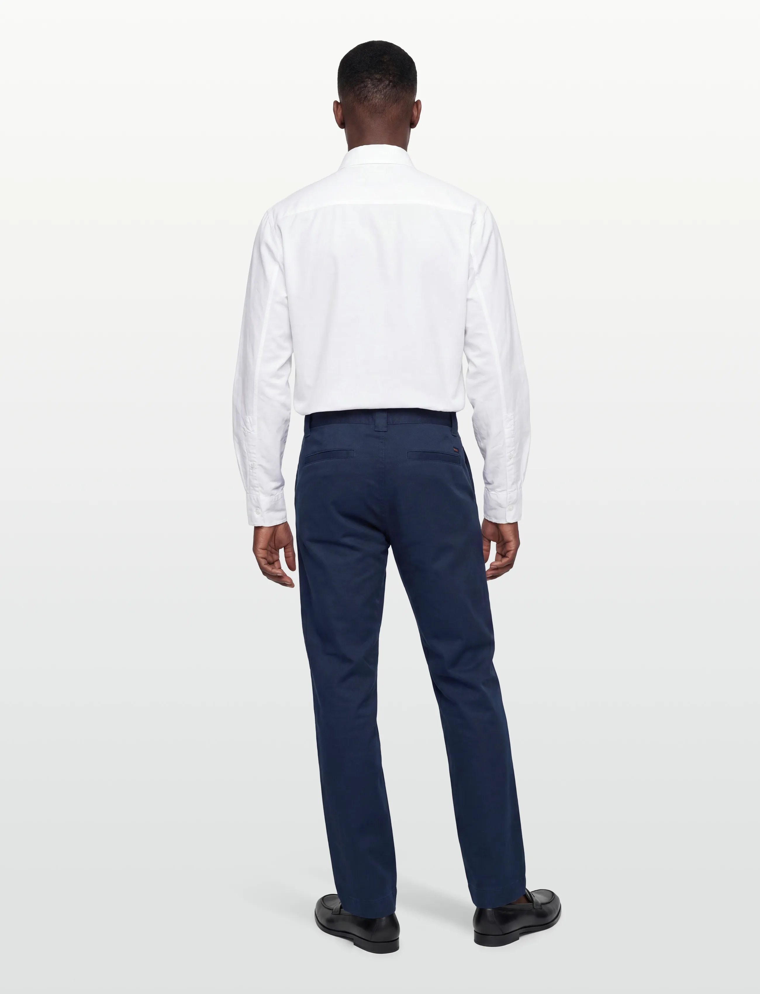 BOSS - Chino-Straight-A - chinosy - open blue - 4