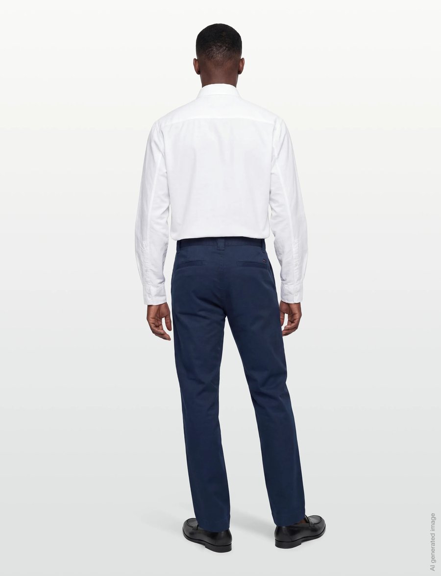 BOSS - Chino-Straight-A - pantalons chino - open blue - 4