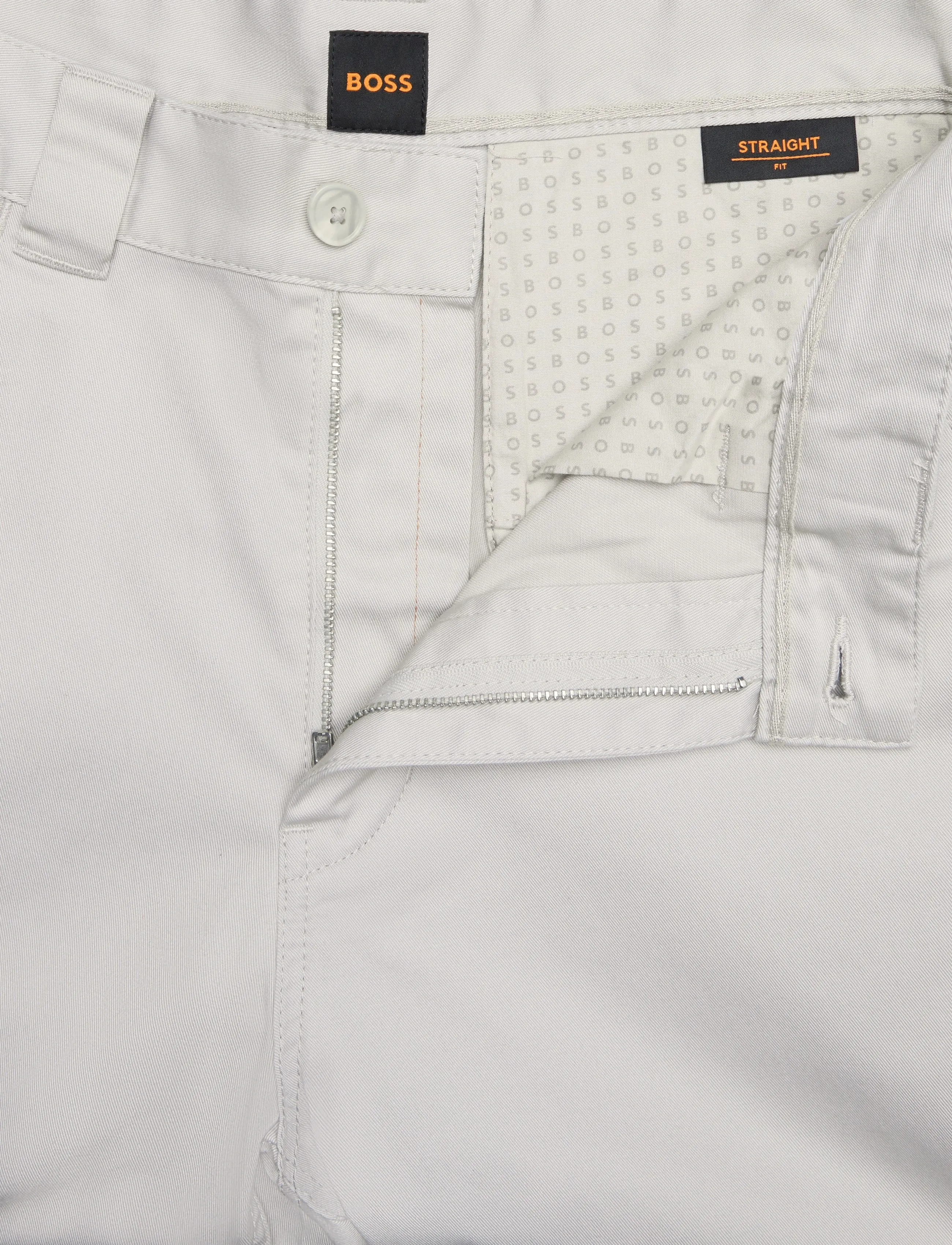 BOSS - Chino-Straight-A - chinos - open grey - 2