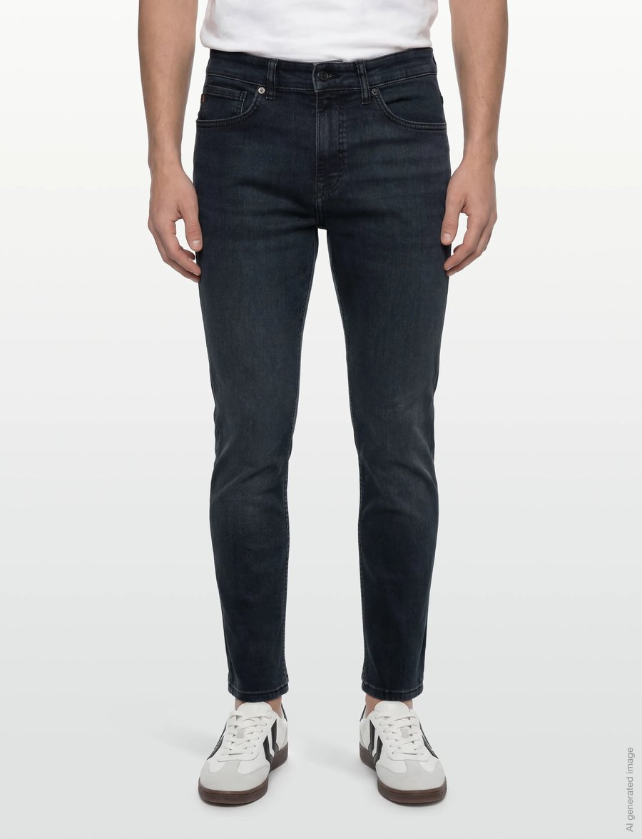 BOSS - RE.MAINE BO - slim jeans - dark blue - 3