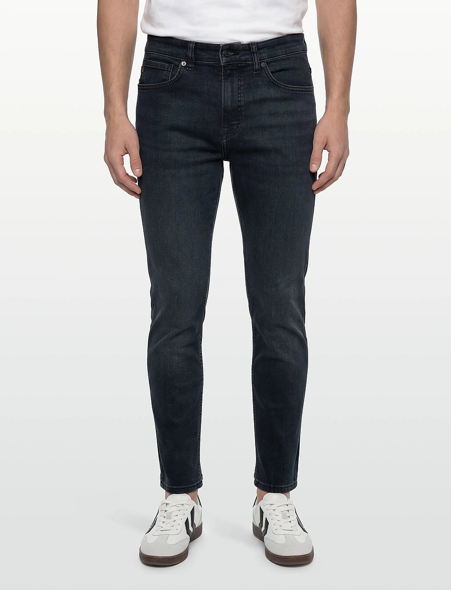 BOSS - RE.MAINE BO - kitsad teksad - dark blue - 3