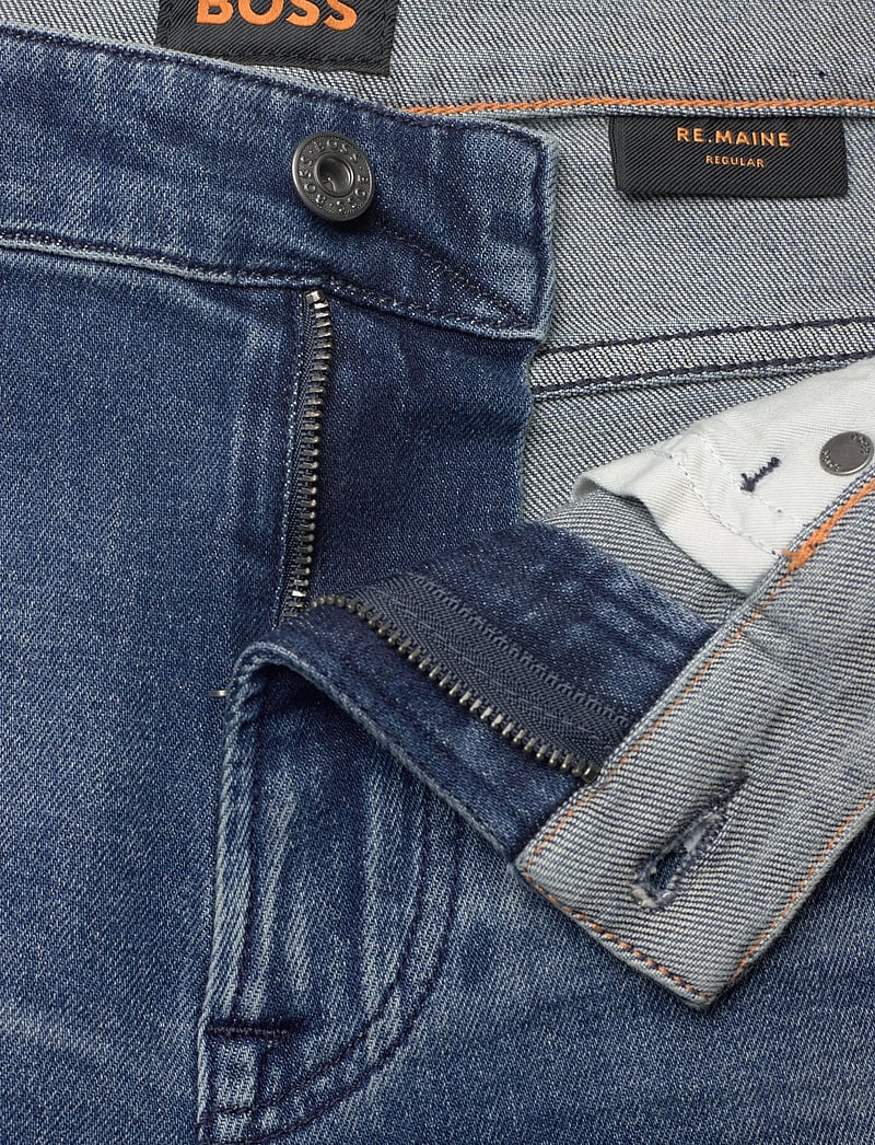 BOSS - RE.MAINE BO - tavalised teksad - bright blue - 3