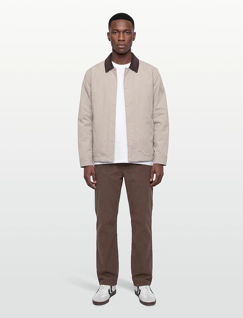 BOSS - Leldon-zip_M - dunjakker - open grey - 0