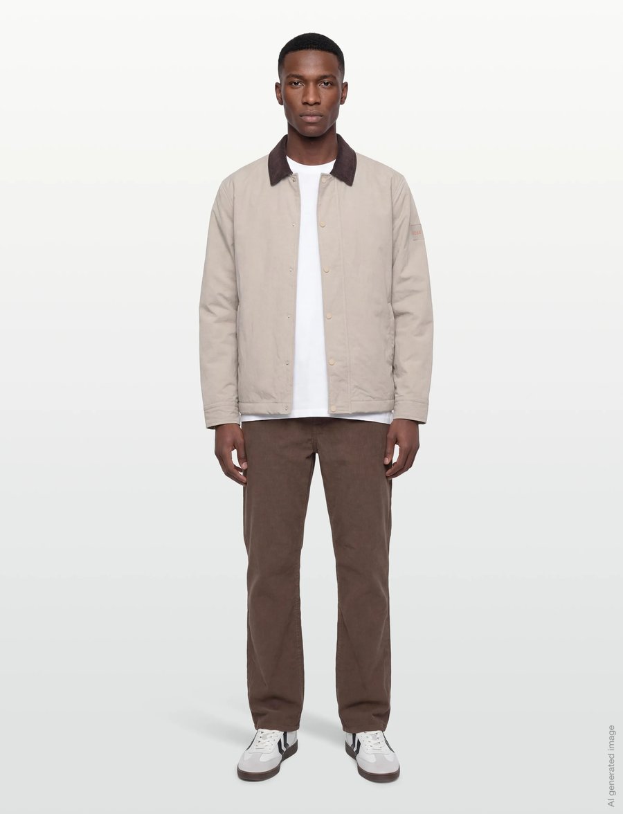 BOSS - Leldon-zip_M - untuvatakit - open grey - 0