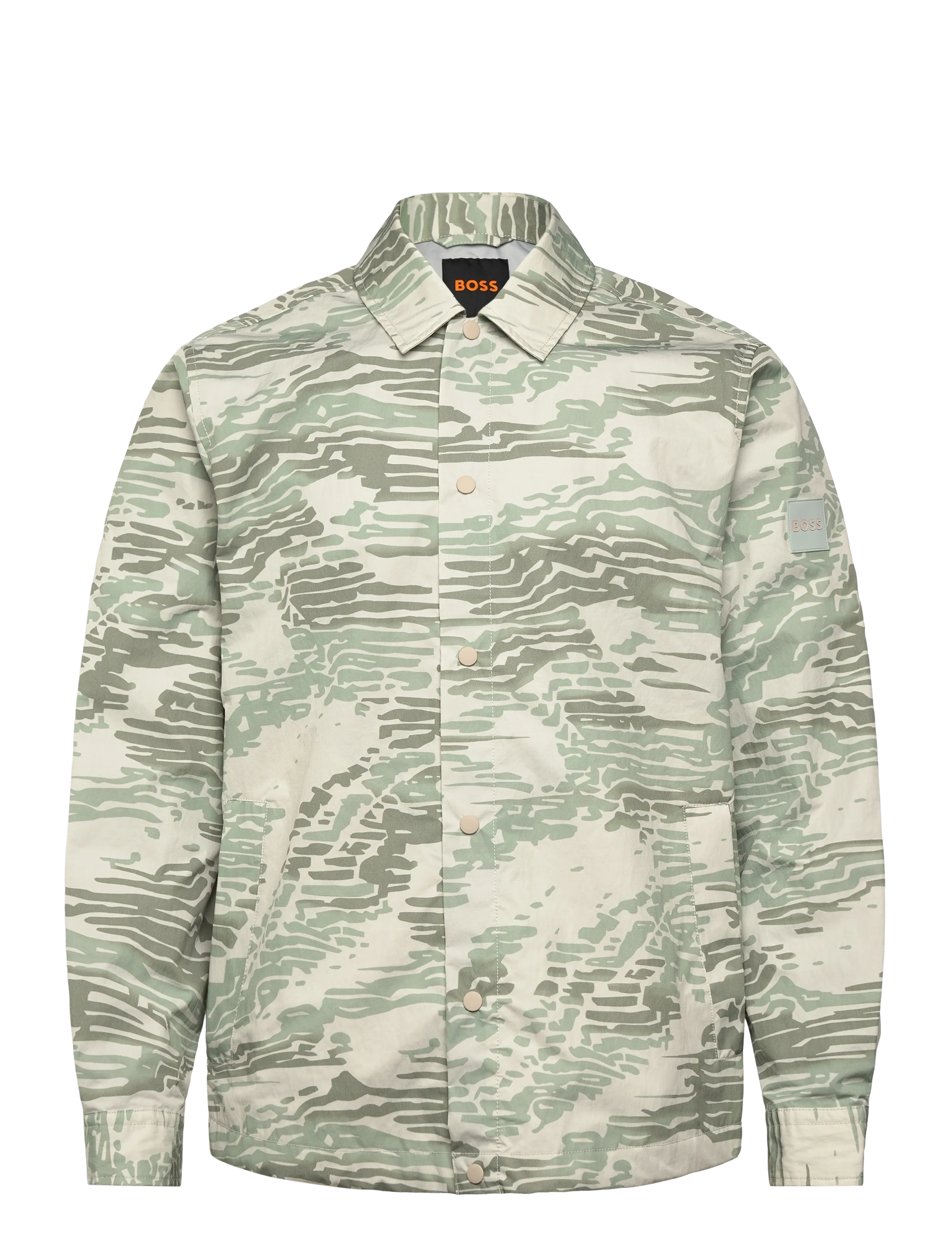 BOSS Leldon_M - Overshirts - SILVER / multi