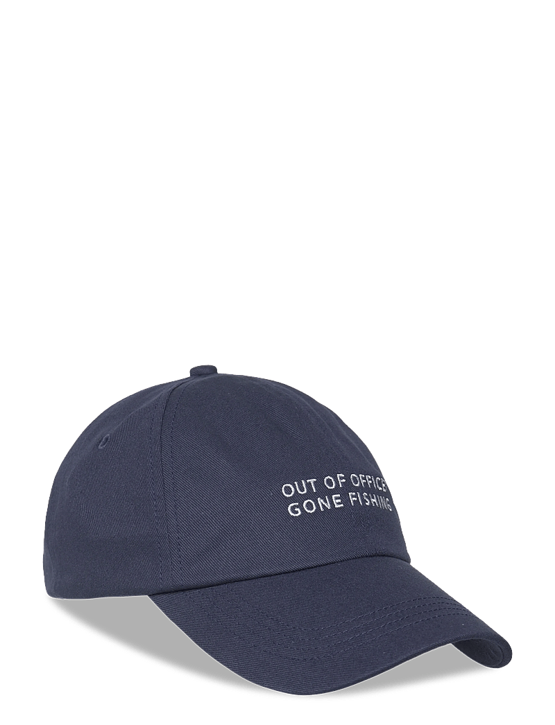 BOSS - Derrel-Slogan - kasketter - open blue - 0