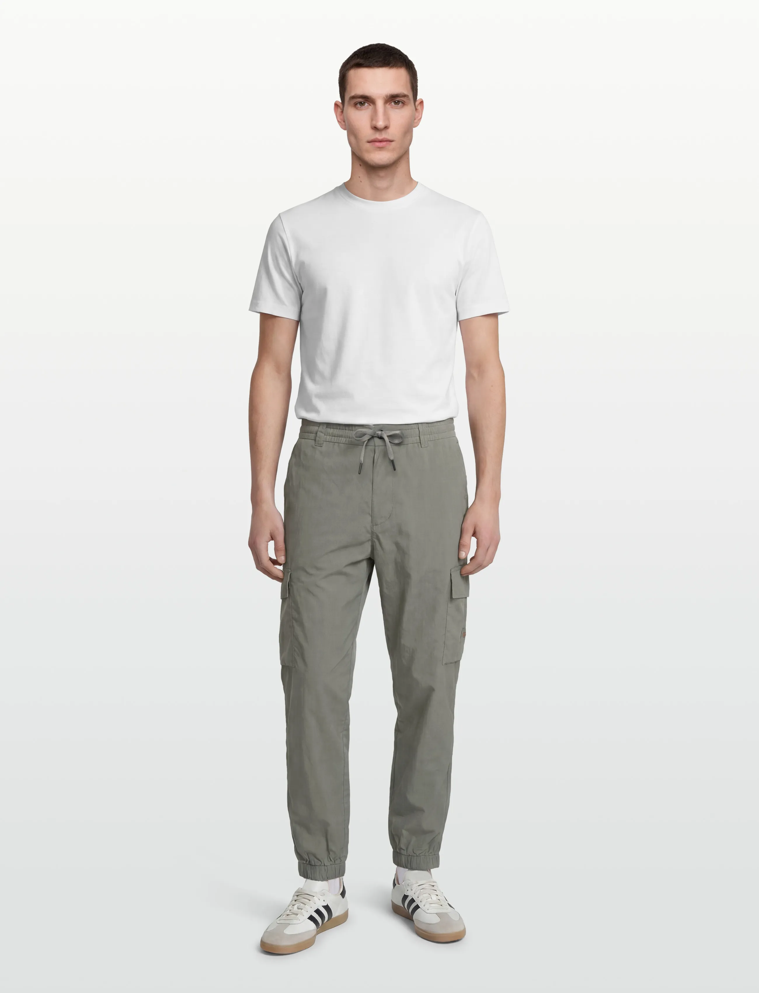 BOSS Sracky_5_Cargo - Cargohose - OPEN GREY / khaki/green