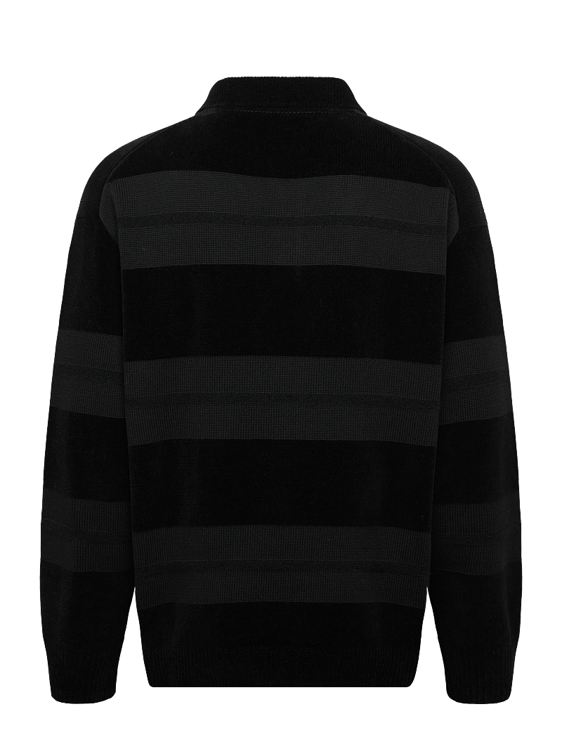 BOSS - Amburgh - gestrickte polohemden - black - 1