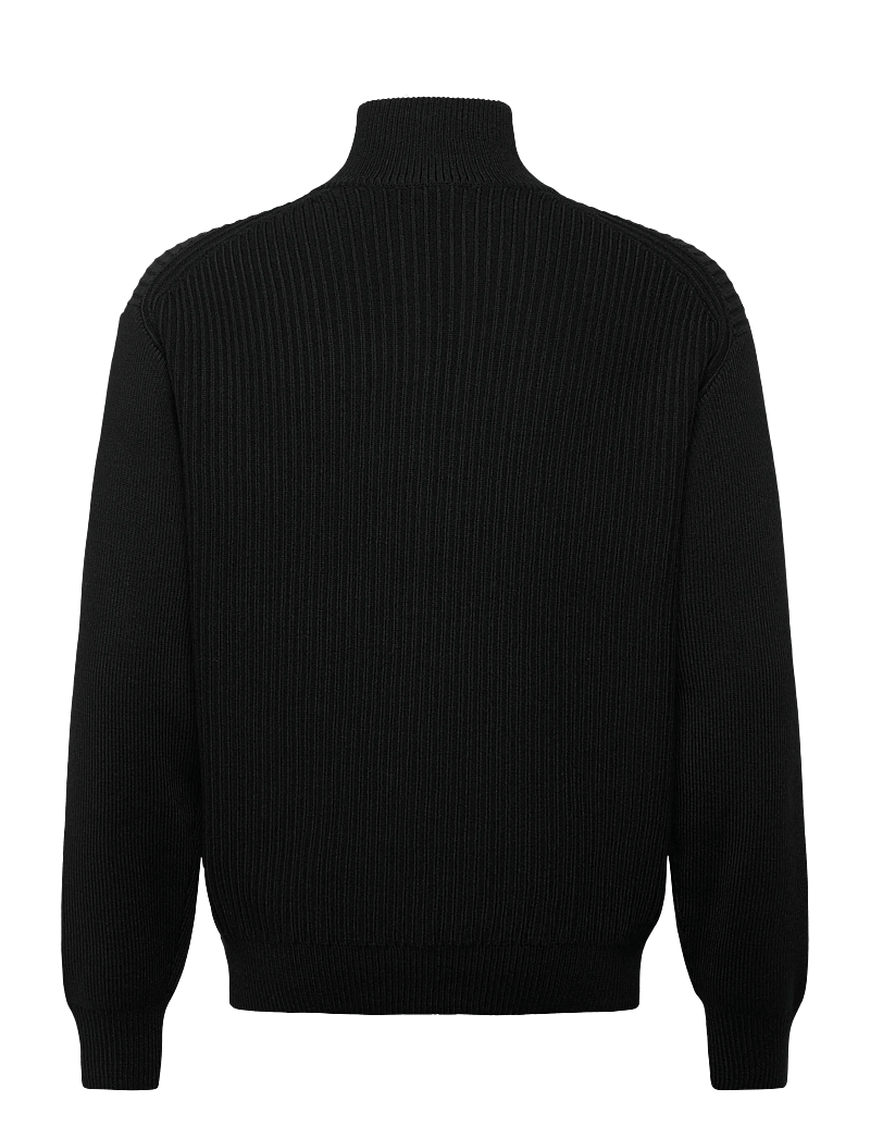 BOSS - Kratalo - vetoketjulliset neuleet - black - 1