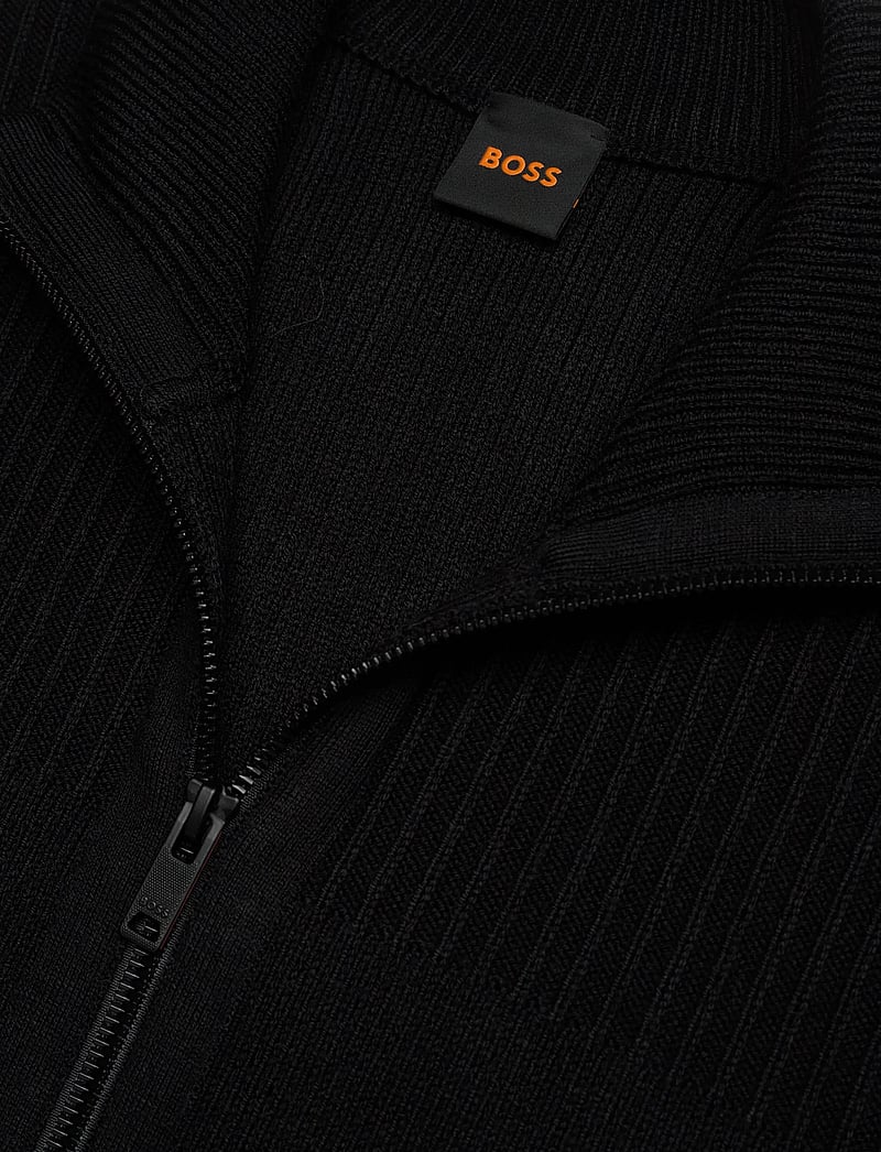 BOSS - Kratalo - vetoketjulliset neuleet - black - 2