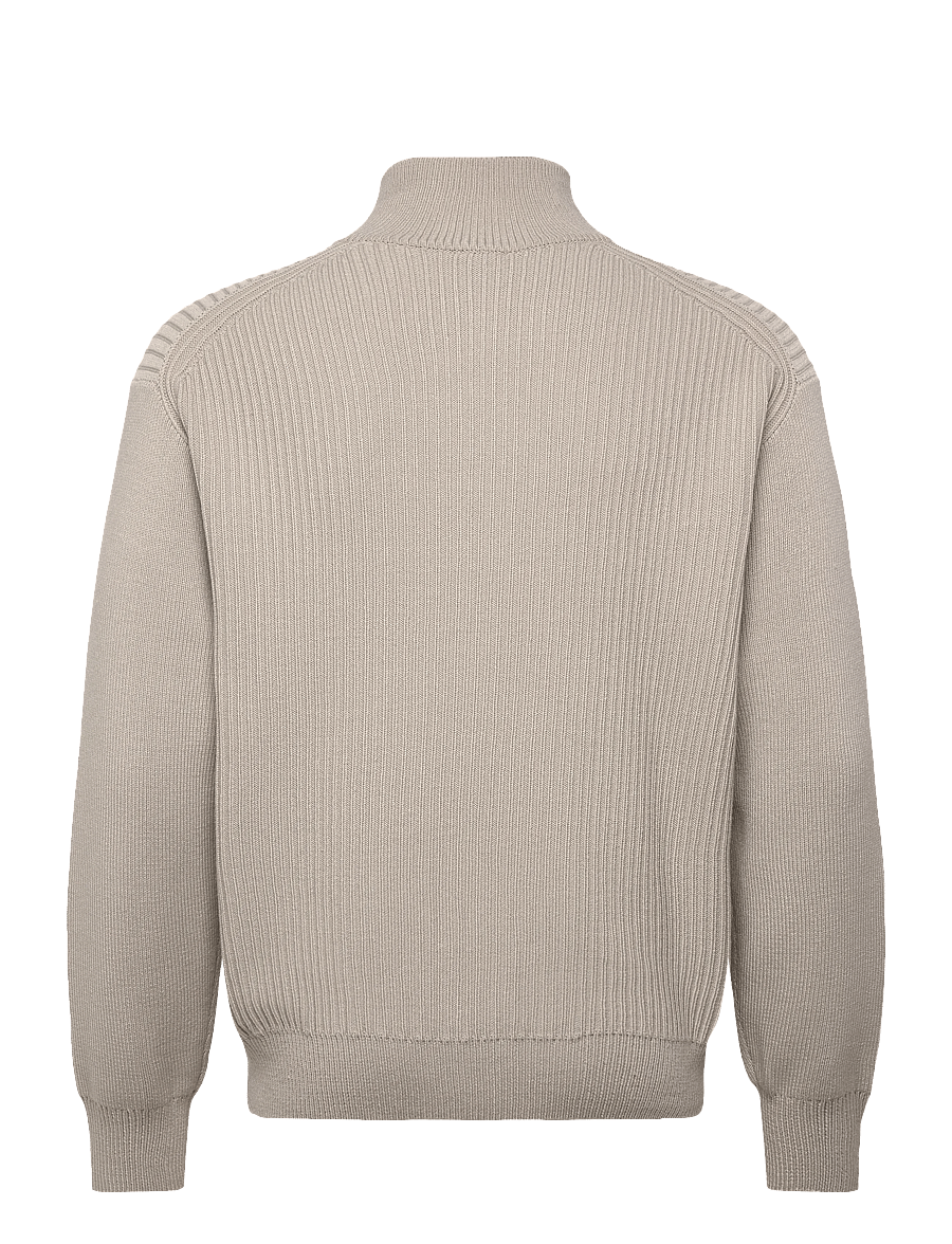 BOSS - Kratalo - džemperi ar rāvējslēdzēju - open grey - 2