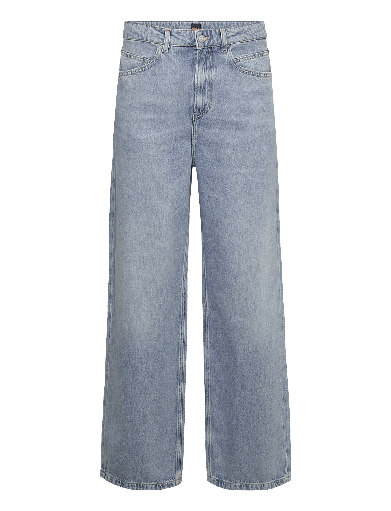 BOSS - C_MARLENE HR 11.0 - hosen mit weitem bein - medium blue - 0