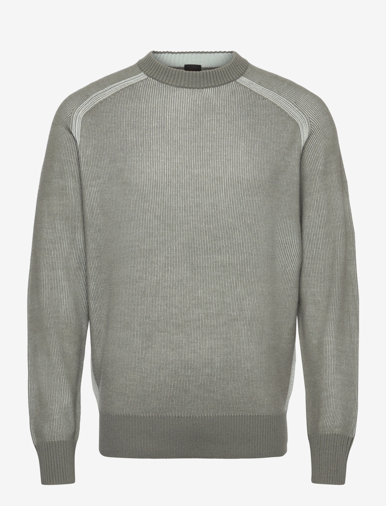 BOSS - Akajer - strik med rund hals - open grey - 0
