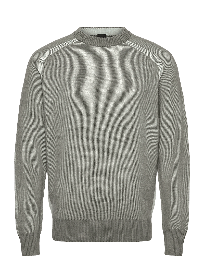 BOSS - Akajer - rundhals - open grey - 1