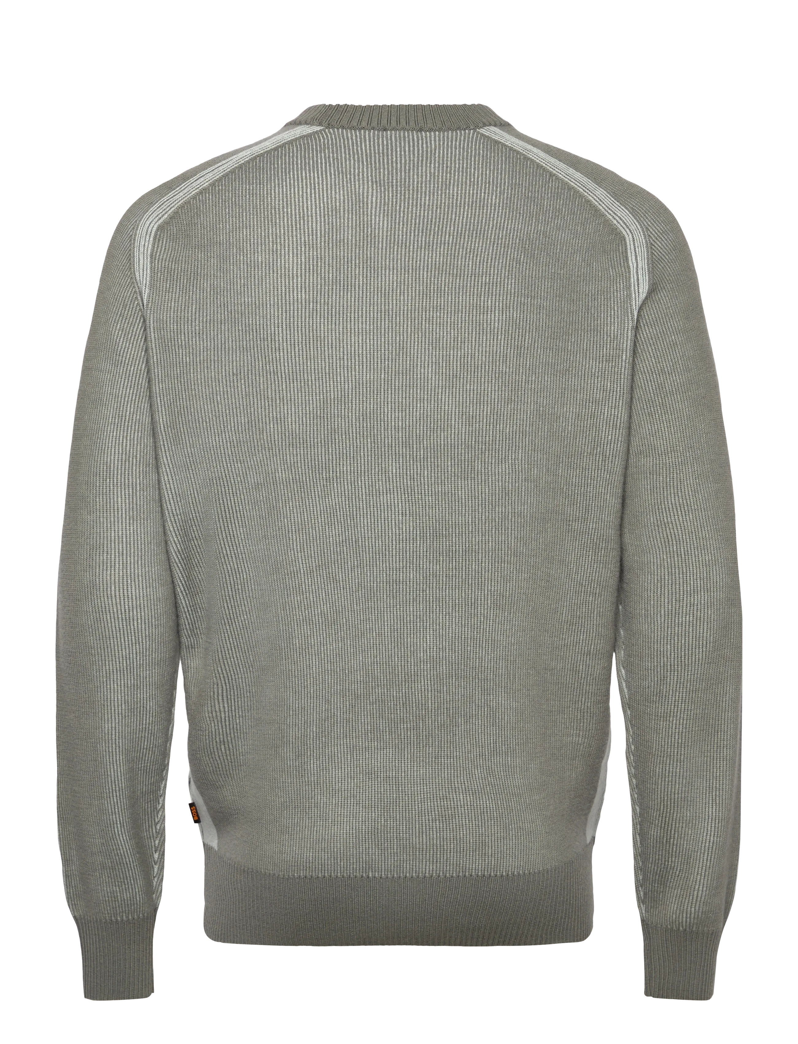 BOSS - Akajer - strik med rund hals - open grey - 2