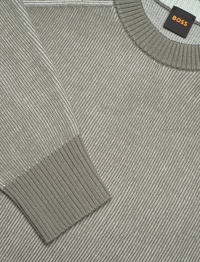 BOSS - Akajer - rundhals - open grey - 5