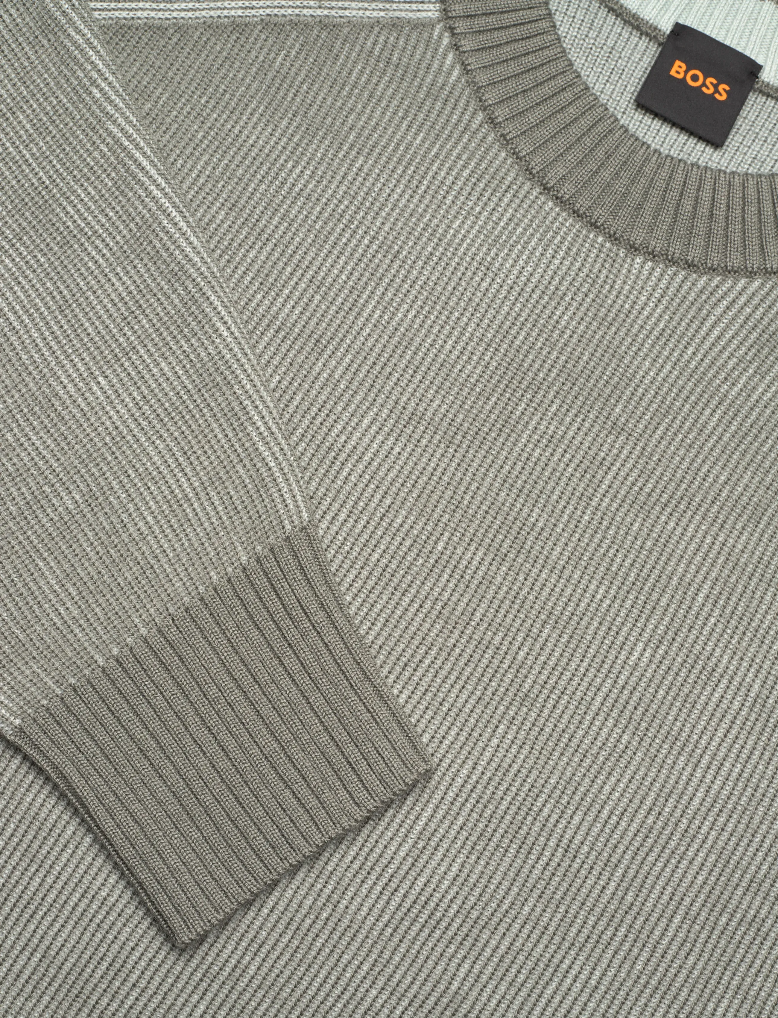 BOSS - Akajer - pyöreäaukkoiset - open grey - 5
