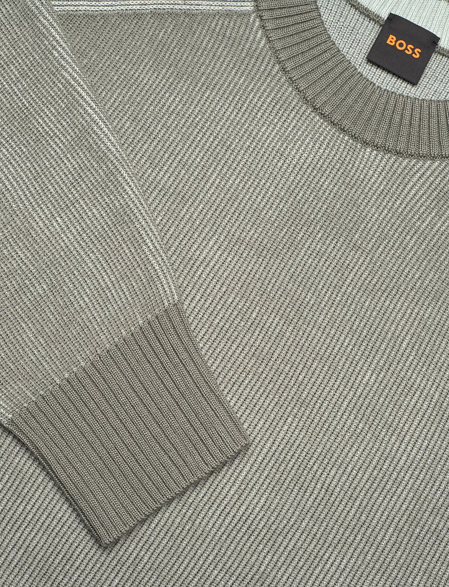 BOSS - Akajer - pyöreäaukkoiset - open grey - 5