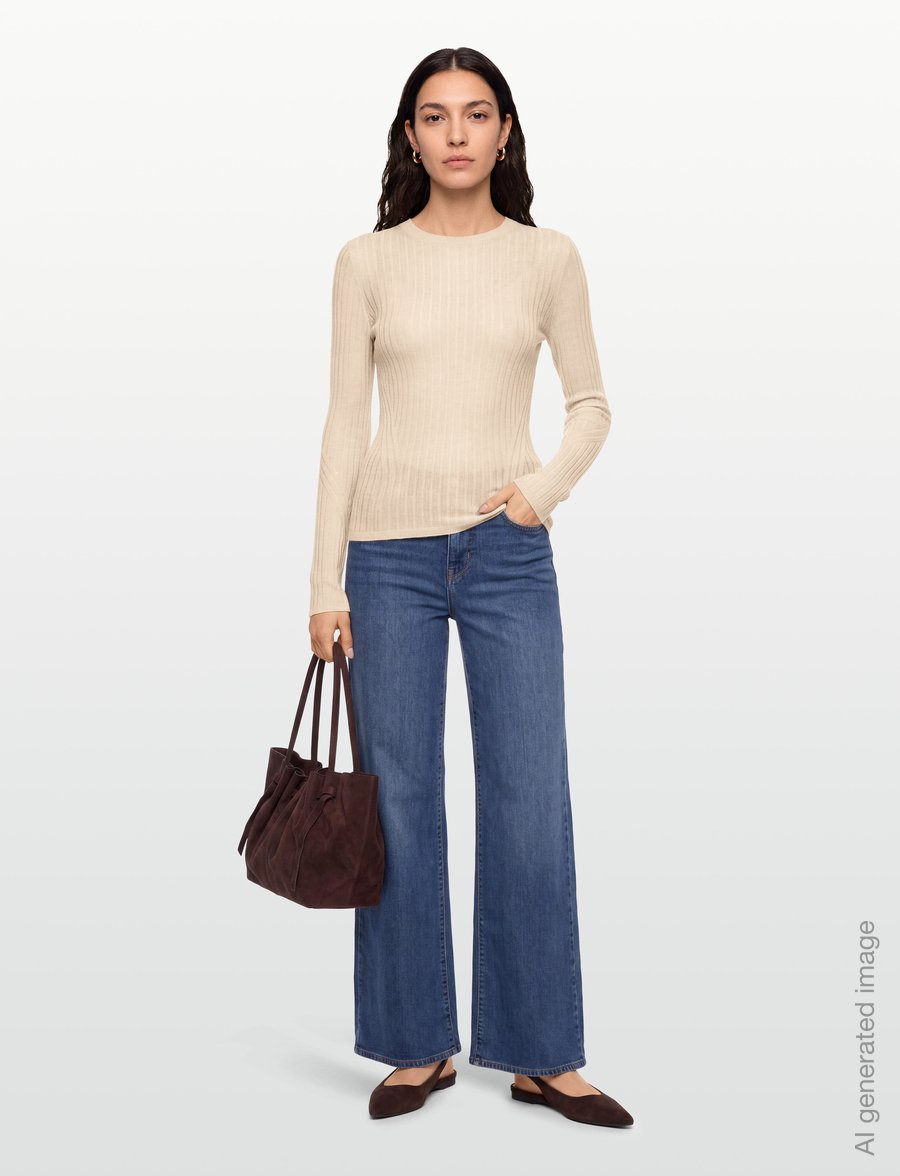 BOSS - C_Fennoni - pullover - open beige - 0